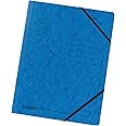 Falken Colorspan premium folder with elasticated corners blue