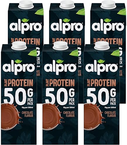 3 X 1L Alpro Barrista Soya Milk UHT Vegan Plant Based Dairy FREE Protein Drink | UK