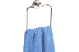 ‎WENKO WENKO Handtuchring Bosio matt Edelstahl Handtuchhalter Matt