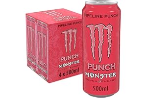 Monster Pipeline Punch Energy Drink 4 x 500 ml