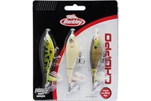 Berkley Choppo 3 Pack, Fishing Hook, Hard Lures, Topwater Fishing, Pike, Unisex, Assorted, 14g | 90mm