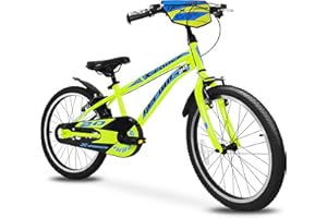 GERONI Bici Bicicletta X-Force 20'' Pollici MTB Mountain Bike da ragazzo Freni V-Brake