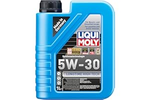 ‎LIQUI MOLY LIQUI MOLY Longtime High Tech 5W-30 | 1 L | Synthesetechnologie Motoröl | Art.-Nr.: 1136, farblos