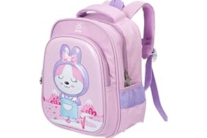 limely© Kindergartenrucksack, Wanderrucksack Kinder, Verstellbarer Brustgurt, Atmungsaktive Rückenpolsterung, Zwei Seitentaschen, Kinderrucksäcke, Kinderrucksack, Rucksack Kinder