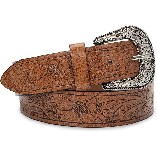 Western riem Cognac - Western shoppen op