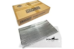 Dodo Mat Dead-EZY Sound deadening mat, 40 Sheets, 40 sq.ft (3.7sq.m), car & Van Sound proofing, Vibration Damping