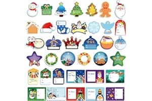 DPKOW 152 x Etiquetas Reyes Magos, Nombre Pegatinas Reyes Magos Pegatinas Personalizadas para Belen Navidad Envolver Regalo Decoración Reyes Magos Etiquetas