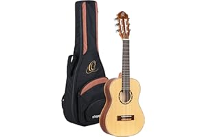 Ortega Guitars Concert Guitar 1/4 Size - Family Series - includes Gig Bag - mahogany / spruce top (R121-1/4)