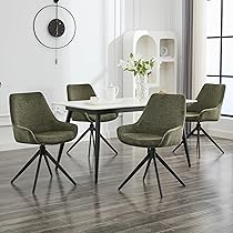 Welzona Esszimmerstühle 4er Set - Moderne Polsterstühle In Schwarz