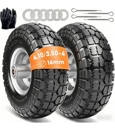 Paire Roues Métalliques 100 Mm Bricoferr PT600010 - Pour Motobineuse Motoculteur Ouvertures Compatibles