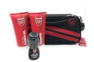 ARSENAL F.C. Official Arsenal FC Gift set. A [great gift] for any [Arsenal Fan] and a perfect gym buddy. Comes with 4 great items