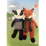 Stylecraft Baby Aran Knitting Pattern 