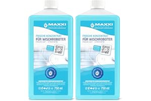 ‎MAXXI CLEAN Maxxi Clean | 2x 750 ml Bodenreiniger mit Frische-Duft | geeignet für alle Wischroboter | Universal Reiniger Konzentrat | Wischflüssigkeit für Boden, Parkett, Fliesen | Saugwischer-Reinigungsmittel