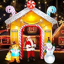Décorations gonflables de Noël d'extérieur de 180 cm, décoration d'ours