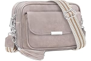 NEWIROVE Sac Bandoulière Femme, Sac à Main Femme Bandoulière En Cuir Pu Pochette Sac A Main Femme Avec Large Sangle Réglable et Amovible Pour Le Shopping, Le Travail et Les Voyages