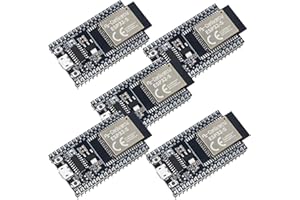 AZDelivery 5 x ESP32S Dev Kit C V4 NodeMCU WLAN WiFi Development Board compatible with Arduino including E-Book! (Successor module of ESP32S Dev Kit C V2)