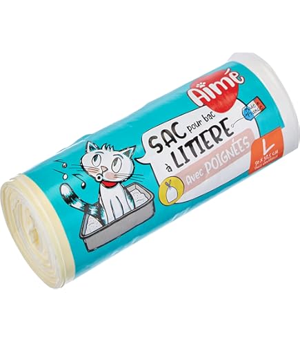 5 Sacchetti Lettiera Gatto Tyrol - 44x30cm, Fondo Rinforzato, Resistente Ai Graffi - Foto 6