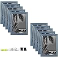 Art Street A4 Size Certificate, Document Photo frames Set Of 10 For Home Decoration, Living Room, Office Decoration (Blue, Size: 8" x 12")