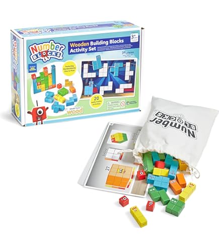 Learning Resources - Ensemble D'activités D'équilibre Blockzee Numberblocks - 12