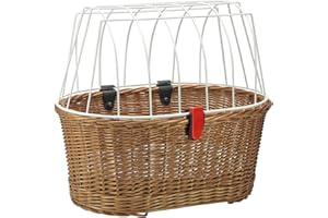 Rixen und Kaul KlickFix Doggy Basket Plus - KorbKlip - Fahrradkorb für Hunde