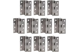 GedoTec aufschraub-scharnier edelstahl-türband PER BATTUTA innen-türen cerniera in acciaio anti ruggine porta con cuscinetti a sfera QUADRATO FINO 60 kg qualità del marchio loro zona living - 10 Stück