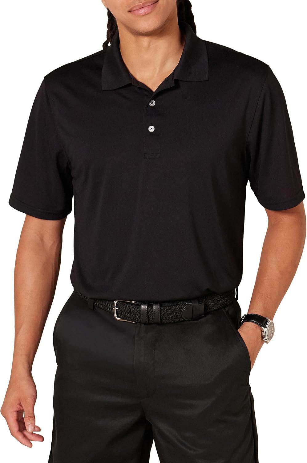 Amazon Essentials Polo de Golf de Secado Rápido de Ajuste Normal - Colores interrumpidos Hombre