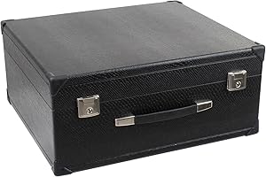 Alpenklang Case (Carry Case for 72 Bass Accordions, Wooden Core, Faux Leather Cover)