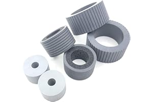 OKLILI PA03740-K010 PA03740-K011 Kit di consumo per pneumatici a rullo per freno a rulli, set di rulli per il pickup e il rullo di separazione, compatibile con Fujitsu fi-7600 fi-7700 fi-7700S