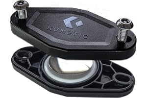 ‎KUMETIC Kumetic TagSafe Gen2 - Gehäuse passend für den Apple Airtag - Halterung zum anschrauben oder kleben. Sicherheitsschrauben, GPS gegen Diebstahl. Bruchfest. Made in Germany.