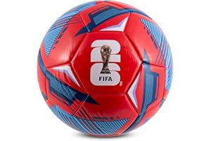 Hy-Pro Officially Licensed FWC26 Size 5 Football - Training Ball with Trophy Design & Host Nations Graphics, Football Gifts for Boys - FIFA World Cup 2026 Design