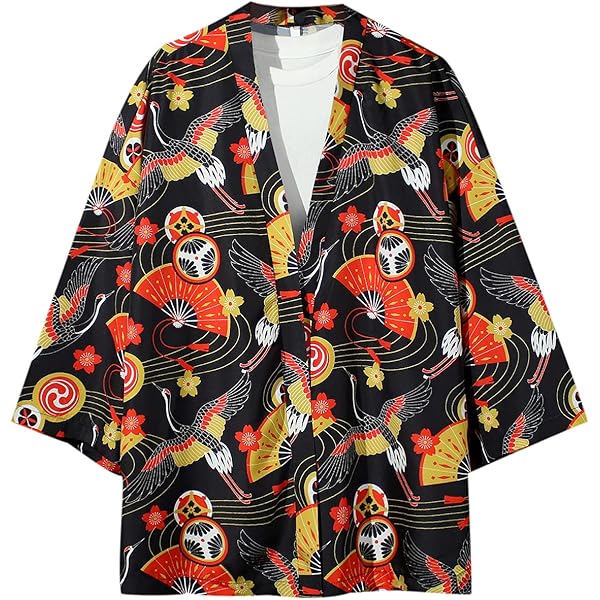 Amazon Pigiama Stile Giapponese Kimono Uomo Pigiama Stile