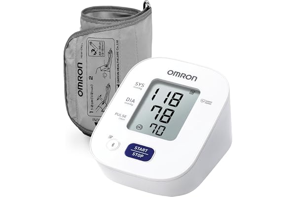 Omron HEM 7140T1 Bluetooth Arm Blood Pressure Monitor Recommended Brand By Doctors,With Japanese Technology,Cuff Wrapping Gui