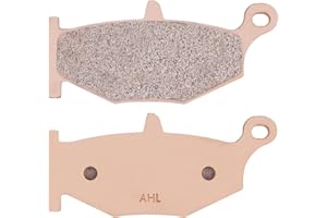 AHL- Motocicleta Pastillas de freno Trasero para SUZUKI GSR 600 K6/K7/K8 2006-2010 (Cobre sinterizado)