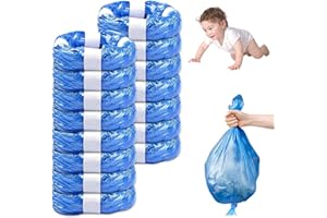 NATNAV 15 Stück Windeleimer Nachfüllkassetten, Hervorragende Abdichtung und Zähigkeit, Nachfüllfolie windelbeutel kompatibel mit allen Windeleimer & Katzenstreuentsorgungseimer, für Litter Locker