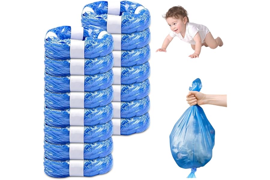 LitterLocker 15 Nappy Eater Refill Boxes, Odour Proof Thickened Nappy Bags Compatible with Tommee Tippe, Twist & Click