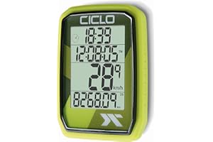 CICLOSPORT CICLO PROTOS 105 komputer rowerowy z przewodem, z 5 automatycznymi funkcjami