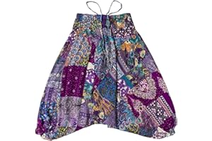 Lofbaz Pantalones Harem con Parche Infantil
