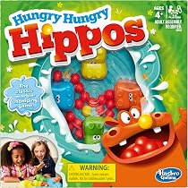 Hasbro Gaming - Mangia Ippo (Versione 2016) | Gioco Da Tavolo Per Bambini | 2-4 Giocatori | Età 4+ | Ippopotami Golosi