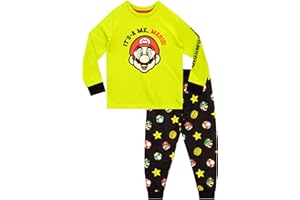 SUPER MARIO BROS Chłopcy Piżama Wielobarwny
