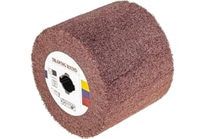 MSW MOTOR TECHNICS MSW Rouleau Abrasif MSW-WHEELS-180 (120x100mm, granulation 180, nylon, M19 (19 mm))