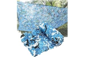 GASSNAKE Camuflaje 150D - Red para sombrilla de Caza al Aire Libre, Camuflaje (7 Colores)