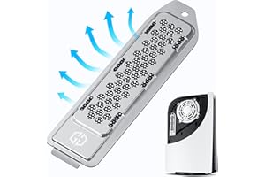 GRAUGEAR, Copertura antipolvere in metallo per PS5 M.2 SSD Slot, PS5 SSD con ventilazione, Adatto per espansione di memoria PlayStation 5 & PS5 Slim