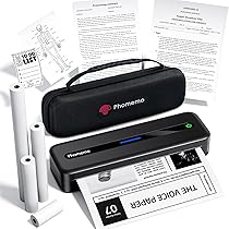 Rotoli Carta Termica A4 Phomemo | 210x6.5 M | Per Stampanti Portatili M08F/M831 Serie | 2 Rotoli - Foto 7