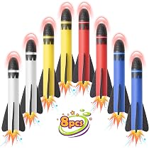 Lanzacohetes De Juguete Con Bomba De Pie – Cohete De Espuma Con Ángulo Ajustable, Juego Al Aire Libre Para Niños De 3 A 12 Años, Regalo Saludable