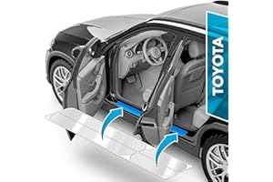‎UPROTECT uProtect Ochrona progów drzwi samochodu kompatybilny z Toyota RAV4 5 (V) A5 I 2018-2025 - Akcesoria winylowe przezroczysty klej