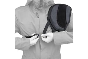 Tas Trost Einstellbare Rückstoß-Schutzschild Schießen Schulterpolster, Segeltuch Rückstoßschutzweste für Gewehr und Flinte