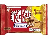 KIT KAT Chunky Peanut Butter Milk Chocolate bar Multipack 33.5g x 4 (Pack of 1)