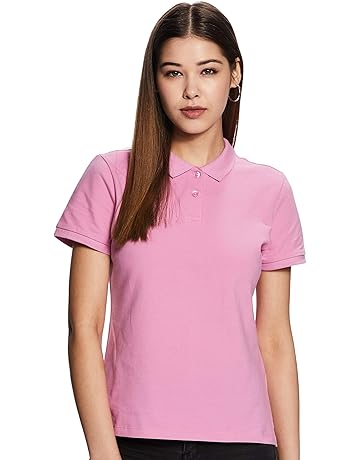 polo neck t shirts for womens