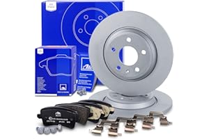 ‎ATE ATE Bremsenset Hinterachse inkl. Bremsscheiben hinten Ø 300 mm voll und Bremsbeläge hinten Kompatibel mit AUDI A4, A5 (8T3), A5 Cabriolet (8F7), A5 Sportback (8TA), Q5 (8RB)