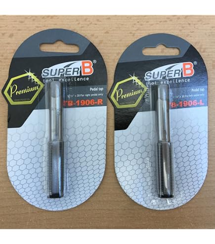 Cyclus Tools Pedalgewindehülsen-03703444 Pedalgewindehülsen Gold Einheitsgröße Sport & Freizeit